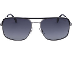 Carrera 152/S 85K/WJ Ανδρικά Γυαλιά Ηλίου Τετράγωνα Μεταλλικά Ασημί με Γκρι Degradee Φακό