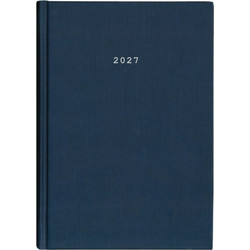 Next ημερολόγιο 2027 classic ημερήσιο δετό μπλε 12x17εκ. Δυνατότητα εκτύπωσης Μπλέ
