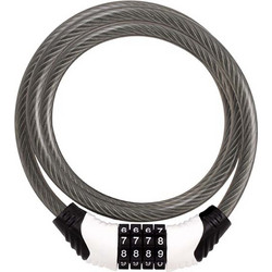 Stanley Lock για Ποδήλατο με Συνδυασμό 90cm Silver