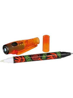 Moses Top Secret Pen Invisible Ink Στυλό Διαρκείας με Αόρατο Μελάνι Μπλε
