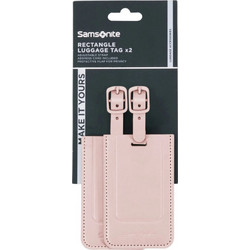 Samsonite 155592-1751 Revolution, Ετικέτα Βαλίτσας, Σετ 2 Τεμαχιών, ΑΤΑΝ, Ροζ