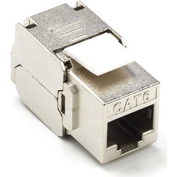 Nedis CAT.6 Keystone RJ45 Μεταλλικό Gold-Plated CCGB89720ME
