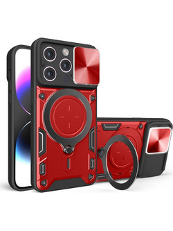 Techsuit CamGuard Pro Θήκη Red (iPhone 16 Pro)