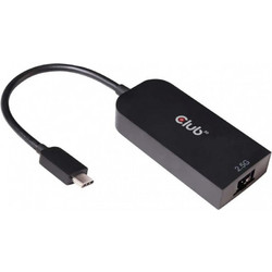 Club3D CAC-1520 Ενσύρματος Ethernet USB-C Αντάπτορας Δικτύου 2.5Gbps