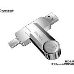 Remax RX-817 64GB USB Stick 3.2 Gen 2 με USB-A & USB-C