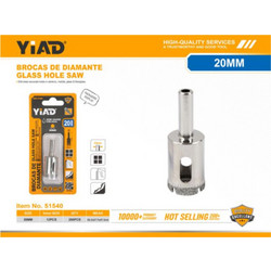 Ποτηροτρύπανo Διαμαντέ 20mm Yiad 51540