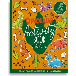 ΒΙΒΛΙΟ ΔΡΑΣΤΗΡΙΟΤΗΤΩΝ EUROWRAP - ACTIVITY BOOK DINO 3435717-ABC