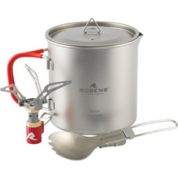 Robens Fire Wisp Solo Cook Set UL Titanium