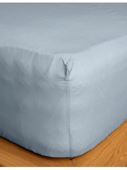 Sunshine Home Σεντόνι King Size Βαμβακερό με Λάστιχο 180x200+30 Feelings 103 Light Blue