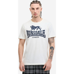 Lonsdale Ανδρικό Αθλητικό T-Shirt Λευκό 119083