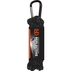 Σχοινί Υψηλής Αντοχής Jear Aid Paracord Reflective Utility Line 9m Black 21274