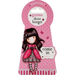 Santoro gorjuss Ταμπελάκι πόρτας κρεμαστό Ladybird - Hush little bunny 770GJ01