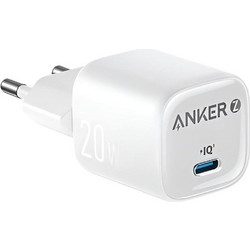 Anker PowerPort III Cube Φορτιστής Χωρίς Καλώδιο με Θύρα USB-C 20W Power Delivery White