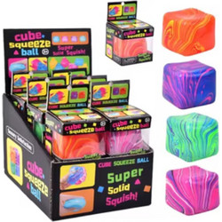 Antistress Squishy Ice Cube Marble Slow Rising 4 χρώματα- Τυχαία επιλογή 1τεμ.(TB23574)