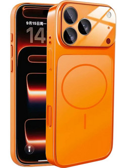 Bodycell AG Glass MagSafe Θήκη (iPhone 17 Pro Max) Orange