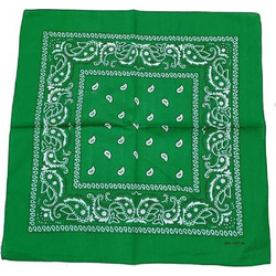 Bandana Paisley Dark Green 13298-DGN
