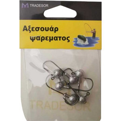 Μολυβοκεφαλές με αγκίστρι - 5gr - 5pcs - 830181
