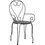 HomeMarkt Amore Πολυθρόνα Κήπου Μεταλλική HM5008.01