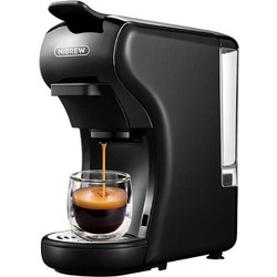 HiBREW H1A Black Καφετιέρα Espresso για Kάψουλες 19bar
