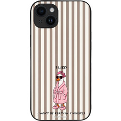 Sonique Stripe Stories Series Θήκη με Σχέδιο «I Lied» (iPhone 14 Plus)