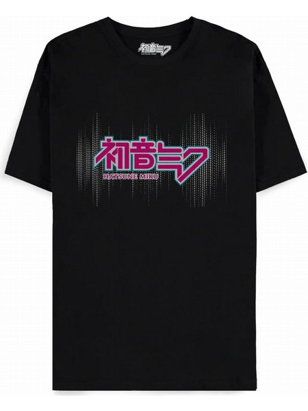 Hatsune Miku - Logo Black T-Shirt