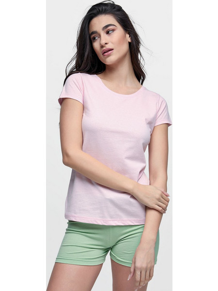 Γυναικείο T-Shirt BODY MOVE 814 ΡΟΖ - Κοραλλί