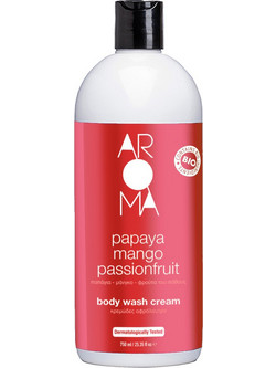 Aroma Bio Papaya & Mango Body Wash Cream 750ml