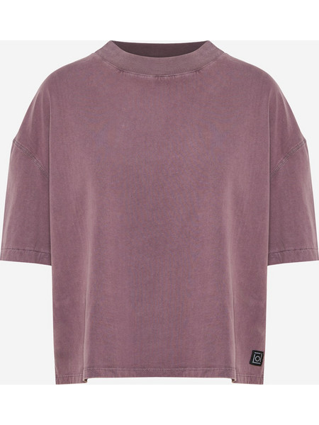 Dirty Laundry vintage grape oversized high neck t-shirt