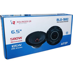 Rolinger Oems RLG-1682 Σετ Ηχεία Αυτοκινήτου 6.5" 2 Δρόμων 105W RMS