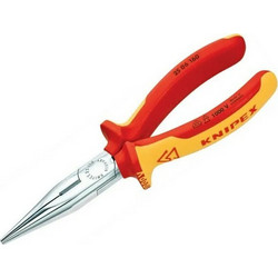 Knipex Μυτοτσίμπιδο Ίσιο Ηλεκτρολόγου Μήκους 160mm 25 06 160