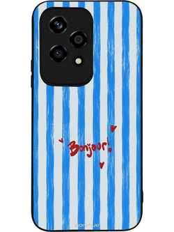 Sonique Stripe Stories Series Θήκη (Honor 200 Lite 5G) Bonjour Blue