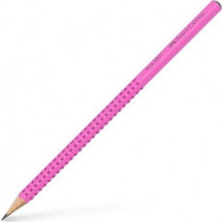 ΜΟΛΥΒΙ FABER CASTELL GRIP 2001 HΒ ΡΟΖ ΣΚΟΥΡΟ 100-201-463