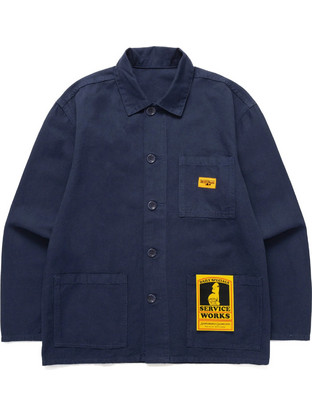 Service Works Classic Chore Shirt Ανδρικό Πουκάμισο Navy Μπλε