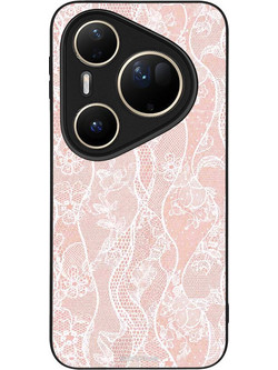 Sonique DIVA Series Θήκη Ροζ Δαντέλα (Huawei Pura 80 Ultra)