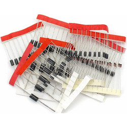 Hailege Schottky Rectifier Diodes Assortment Kit with 8 Values 100pcs (1N4148 1N4007 1N5819 1N5399 1N5408 1N5822 FR107 FR207)