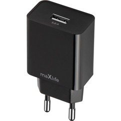MAXLIFE TRAVEL CHARGER MXTC-11 3A black