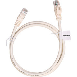 Lanberg U/UTP Cat.6 Καλώδιο Δικτύου Ethernet 1m White