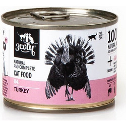 3COTY 04 Turkey - wet cat food - 180g