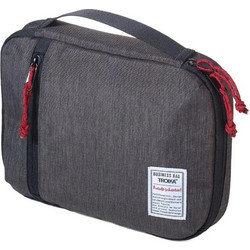 Troika Business Tech Pouch Θήκη Καλωδίων Γκρι BBG54 1τμχ