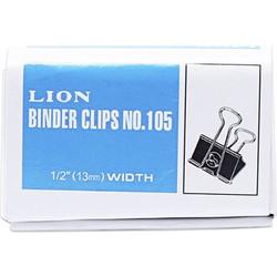 ΠΙΑΣΤΡΕΣ LION 105 ΜΑΥΡΕΣ 13mm 10τεμ