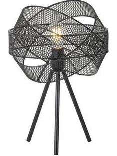 ΦΩΤΙΣΤΙΚΟ ΕΠΙΤΡΑΠΕΖΙΟ ΜΕΤΑΛΛΟ 1XE27 Max 15W Φ300X470mm ΜΑΥΡΟ ARTE ILLUMINA OGGI