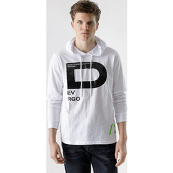 Devergo Men's L/S Hooded T-Shirt 4003 - White