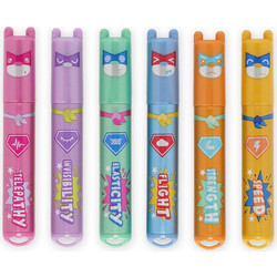 Μαρκαδόροι Υπογράμμισης Σετ 6τμχ Highlighters - Teddy's Superpower Set of 6 Mini- Legami - ΜΗ0005 - Legami