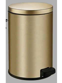 41-5000 ELITE ΧΑΡΤΟΔΟΧΕΙΟ pedal 5 lt gold brushed GLORIA