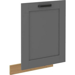 Πρόσοψη κουζίνας Nelor ZM 713x596-Γκρι σπέσιαλ - Φυσικό