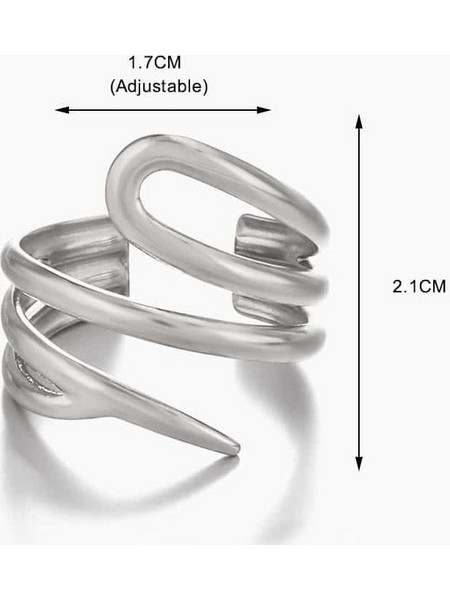 Δαχτυλίδι Silver Loops ΚΩΔ: AR194