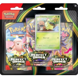 Pokemon expansion perfect order 3-booster blister