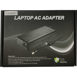 NG Φορτιστής Laptop 65W 18.5V 3.5A για HP με Ενσωματωμένο Καλώδιο Τροφοδοσίας 78-6350A-HP