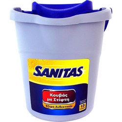 Sanitas Κουβάς με Στίφτη 13L 13lt