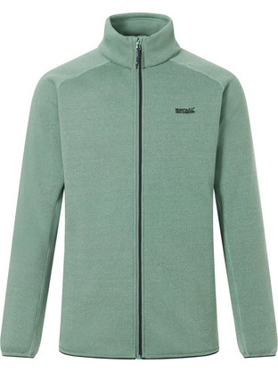 Regatta Rike Ανδρική Ζακέτα Fleece με Φερμουάρ Dark Forest Green
